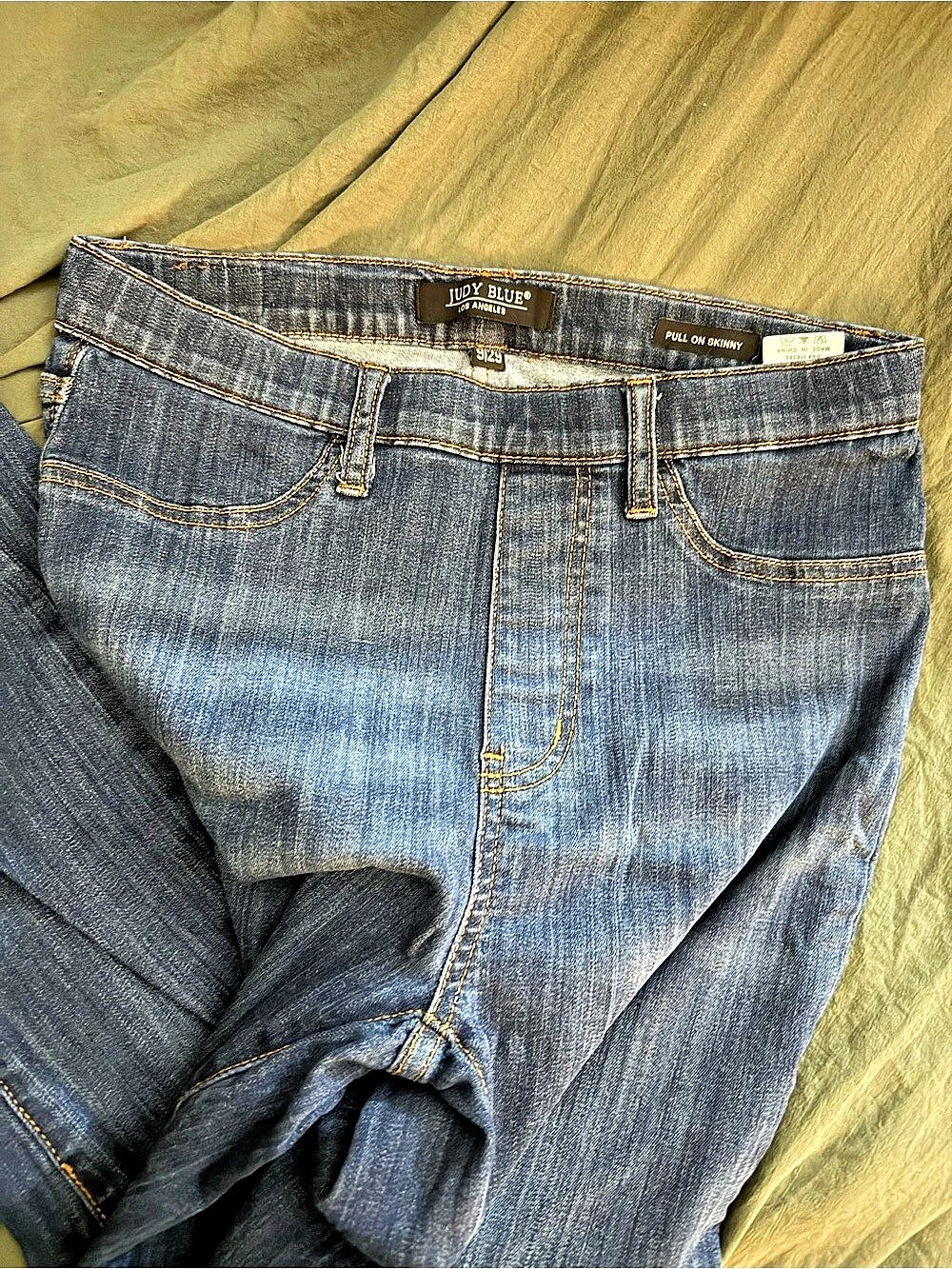 NYDJ Bootcut Jeans Blue Waist 10
